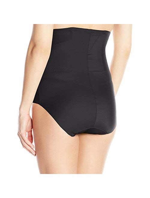 Naomi & Nicole Naomi and Nicole Women's Back Magic Firm Control Hi Waist Brief