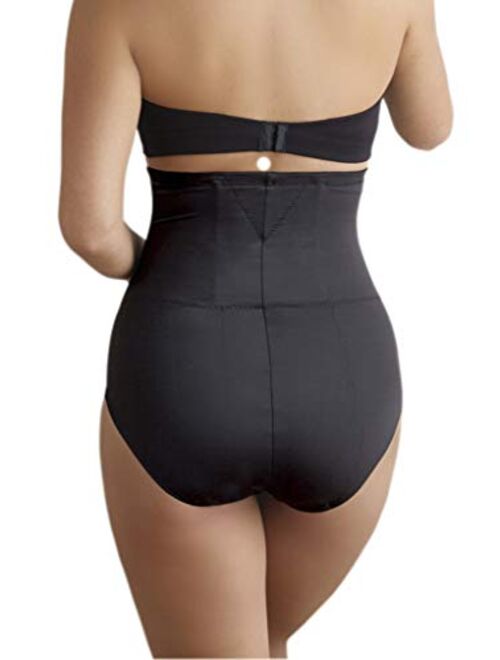 Naomi & Nicole Naomi and Nicole Women's Back Magic Firm Control Hi Waist Brief