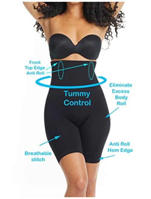 BODYLAST Shapewear for Women Tummy Control High-Waisted Shapers Slimming Comfort