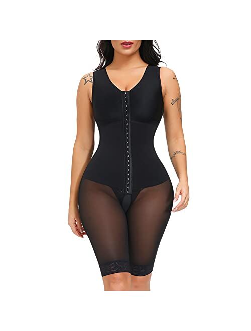 M MYODRESS Fajas Colombianas Full Body Shaper for Women Compression Garment