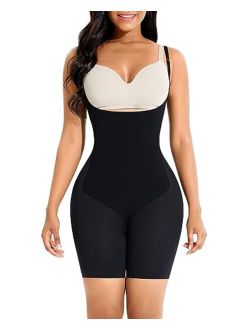 Nebility Women Butt Lifter Shapewear Hi-Waist Tummy Slimmer Thong Panty  Seamless Body Shaper Shorts