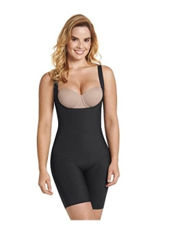 Open Bust Seamless Full Shapewear Bodysuit for Woman