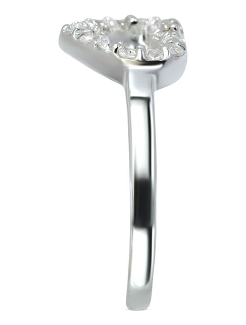 Giani Bernini Cubic Zirconia Heart Toe Ring, Created for Macy's