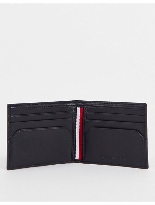 Tommy Hilfiger business flag wallet in black