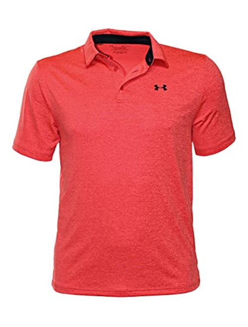 Under Armour Men's Play Off Heather Polo Shirt HeatGear Top 1351131