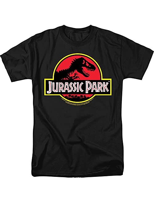 Jurassic Park Men's Classic Movie Logo T-Shirt