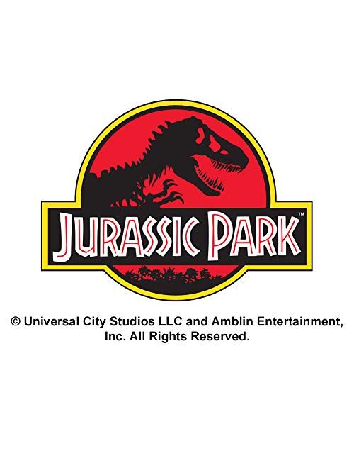 Jurassic Park Men's Classic Movie Logo T-Shirt