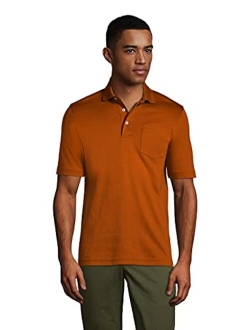 Men's Short Sleeve Super Soft Supima Polo Shirt with Pocket