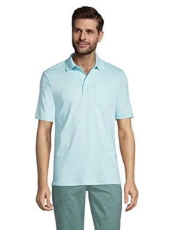 Men's Short Sleeve Super Soft Supima Polo Shirt with Pocket