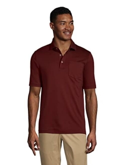 Men's Short Sleeve Super Soft Supima Polo Shirt with Pocket