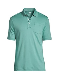 Men's Short Sleeve Super Soft Supima Polo Shirt with Pocket