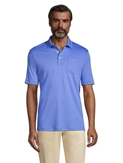 Men's Short Sleeve Super Soft Supima Polo Shirt with Pocket