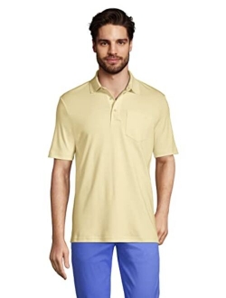 Men's Short Sleeve Super Soft Supima Polo Shirt with Pocket