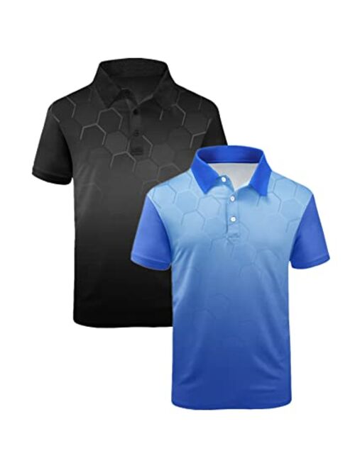 SCODI Men's Golf Polo Shirt Short Sleeve Tactical Polo Shirts Casual Tennis T-Shirt