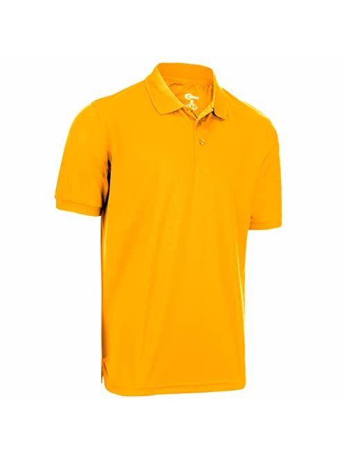 Premium Wear Men's High Moisture Wicking Polo T Shirts