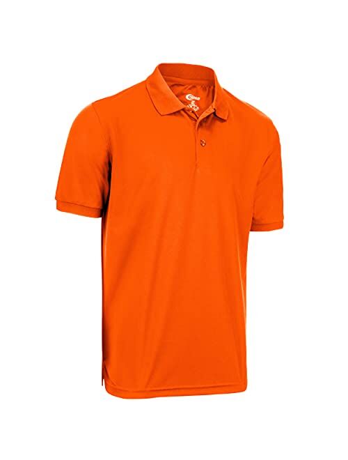 Premium Wear Men's High Moisture Wicking Polo T Shirts