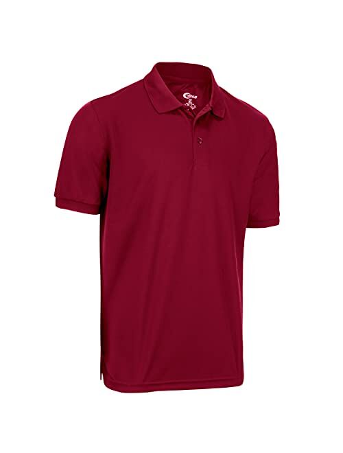 Premium Wear Men's High Moisture Wicking Polo T Shirts