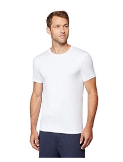 32 DEGREEES Men's Cool Classic Crew T-Shirt | Anti-Odor | 4-Way Stretch | Moisture Wicking