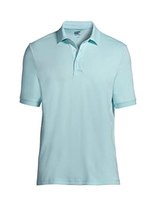 Lands' End Men's Short Sleeve Super Soft Supima Polo Shirt