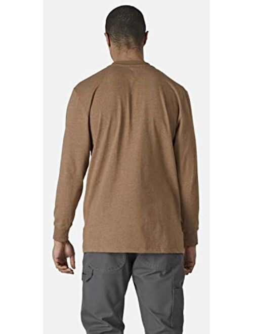 Dickies Men's Big-Tall Long-Sleeve Heavyweight Henley