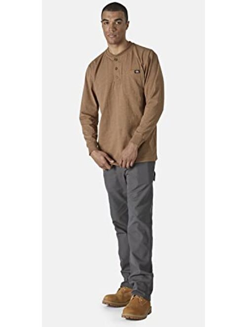 Dickies Men's Big-Tall Long-Sleeve Heavyweight Henley