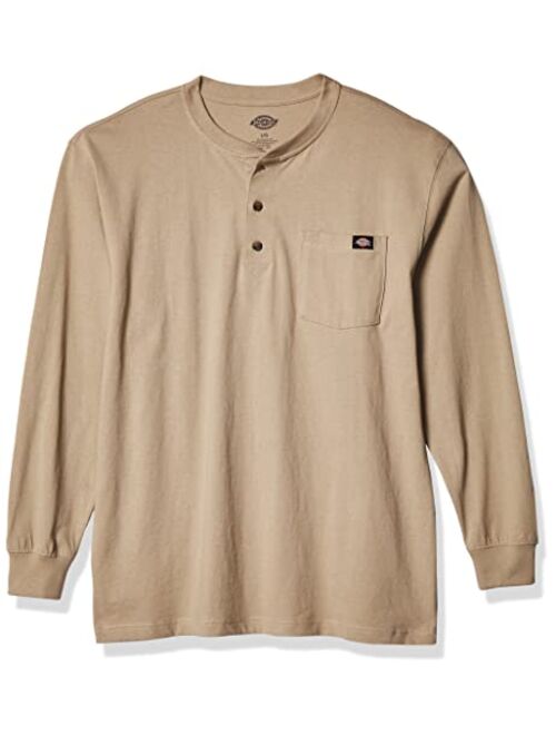 Dickies Men's Big-Tall Long-Sleeve Heavyweight Henley