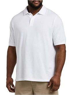 DXL Big and Tall Essentials Pique Mesh Short-Sleeve Polo Shirt