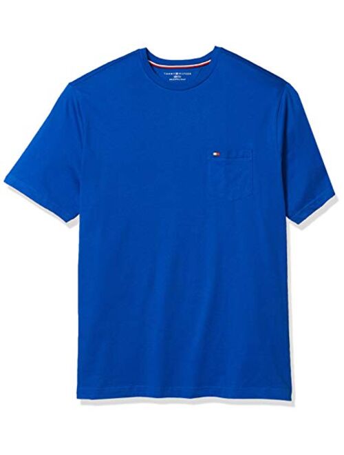 Tommy Hilfiger Men's Essential Short Sleeve Cotton Crewneck Pocket T-Shirt