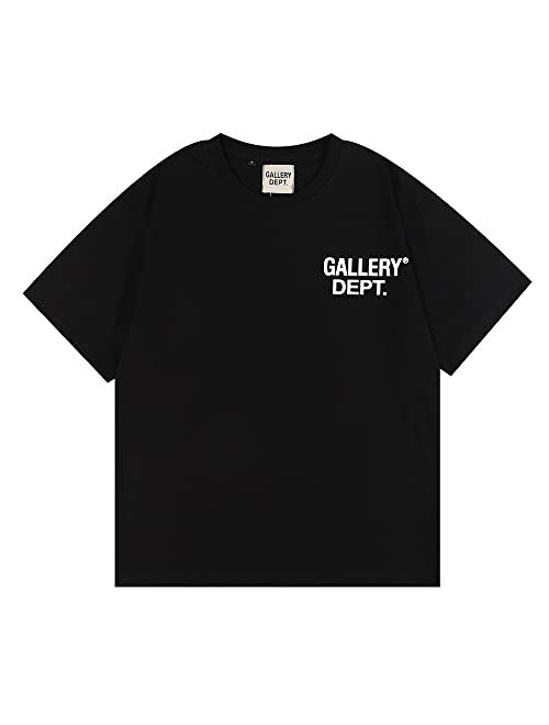 Generic Gallery Dept Shirt for Men Hip Hop Alphabet Print T-Shirts Crewneck Fashion Short Sleeve Shirts Unisex Casual Tees Tops