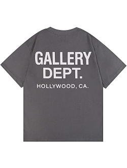 Generic Gallery Dept Shirt for Men Women Hip Hop Alphabet Print T-Shirts Crewneck Fashion Short Sleeve Shirts Unisex Casual Tees Tops