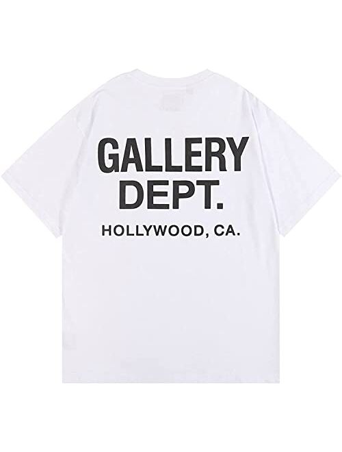 Generic Gallery Dept Shirt for Men Women Hip Hop Alphabet Print T-Shirts Crewneck Fashion Short Sleeve Shirts Unisex Casual Tees Tops