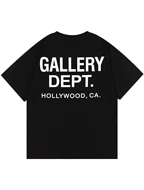 Generic Gallery Dept Shirt for Men Women Hip Hop Alphabet Print T-Shirts Crewneck Fashion Short Sleeve Shirts Unisex Casual Tees Tops