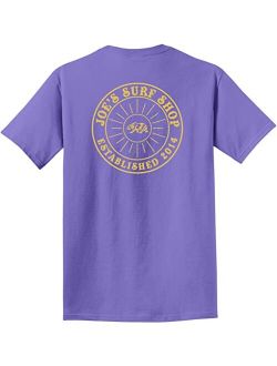 JOES SURF SHOP Men's Garment Dyed T-Shirt Collection