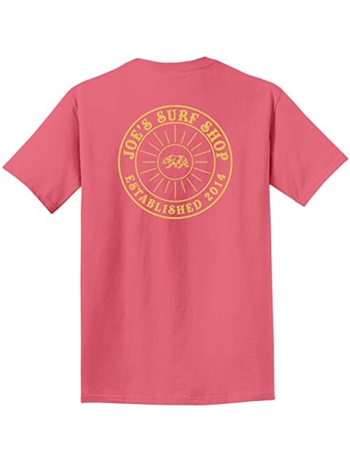 JOES SURF SHOP Men's Garment Dyed T-Shirt Collection