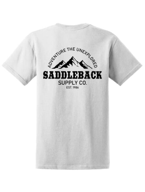 Saddleback Supply Men's Vintage Classic Logo Heavyweight Cotton T-Shirt