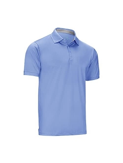 Mio Marino Golf Polo Shirts for Men - Dry Fit - Ultra-Thin Breathable Fabric