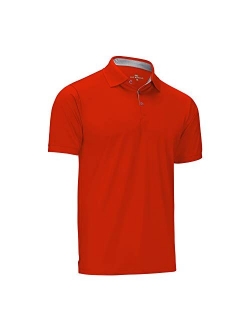 Mio Marino Golf Polo Shirts for Men - Dry Fit - Ultra-Thin Breathable Fabric