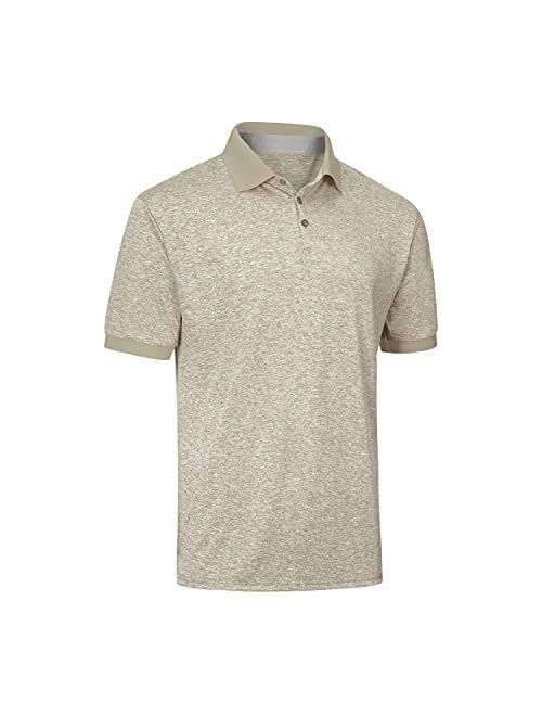 Marino Avenue Mio Marino Golf Polo Shirts for Men - Dry Fit - Ultra-Thin Breathable Fabric