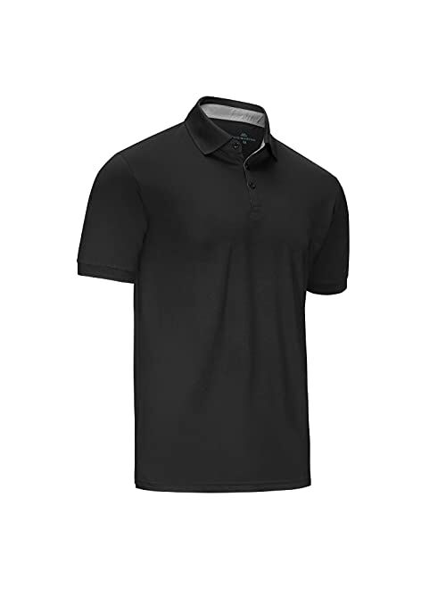 Marino Avenue Mio Marino Golf Polo Shirts for Men - Dry Fit - Ultra-Thin Breathable Fabric