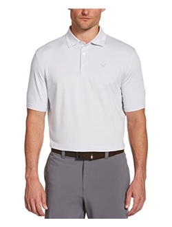 Callaway Men's Fine Line Stripe Short Sleeve Golf Polo Shirt