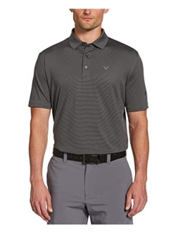 Callaway Men's Fine Line Stripe Short Sleeve Golf Polo Shirt