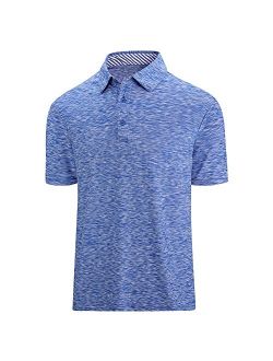 LBL Leading the Better Life Men's Golf Polo Shirt Sport Tactical Shirts Short Sleeve Casual Tennis T-Shirt