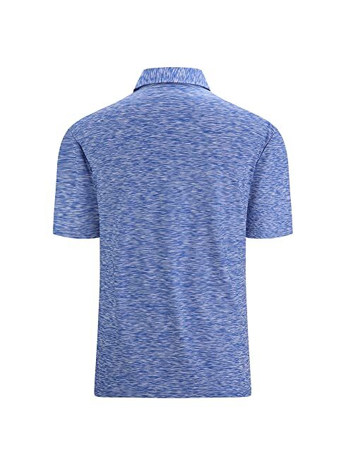 LBL Leading the Better Life Men's Golf Polo Shirt Sport Tactical Shirts Short Sleeve Casual Tennis T-Shirt