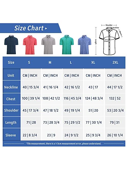 LBL Leading the Better Life Men's Golf Polo Shirt Sport Tactical Shirts Short Sleeve Casual Tennis T-Shirt