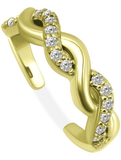 Giani Bernini Cubic Zirconia Infinity Toe Ring, Created for Macy's