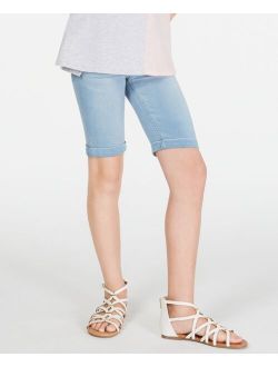 Big Girls Denim Bermuda Shorts, Created for Macy's