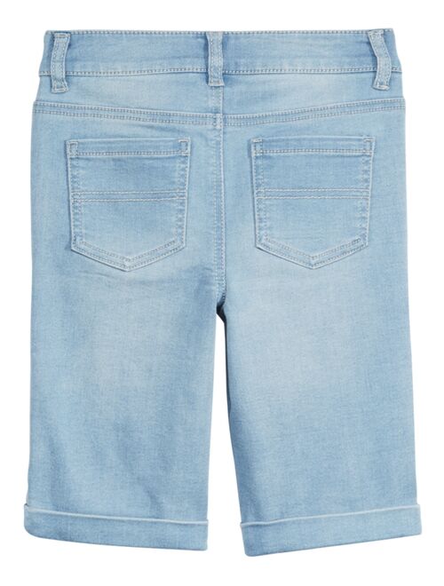 Epic Threads Big Girls Denim Bermuda Shorts, Created for Macy's