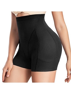 Irisnaya Women Seamless Butt Lifter Padded Shapewear Tummy Control Panties Waist Trainer Body Shaper Hip Enhancer Underwear