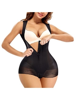 REYEOGO Faja Shapewear for Women Waist Trainer Bodysuit Tummy Control Butt Lifter Bust Corset Body Shaper Slimming Girdle