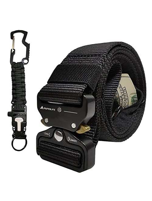 Buy PuPeiLife Military Security Tactical Travel Money Belt - Hidden ...